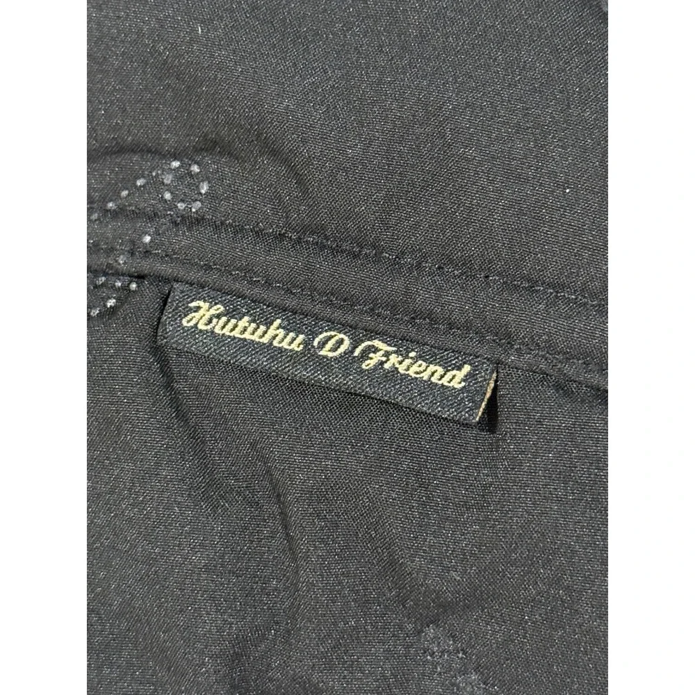 Kids Snow Pants Size 130 (7-8) Zunhu D Friend Black Insulated‎ Ski Pants Quilted